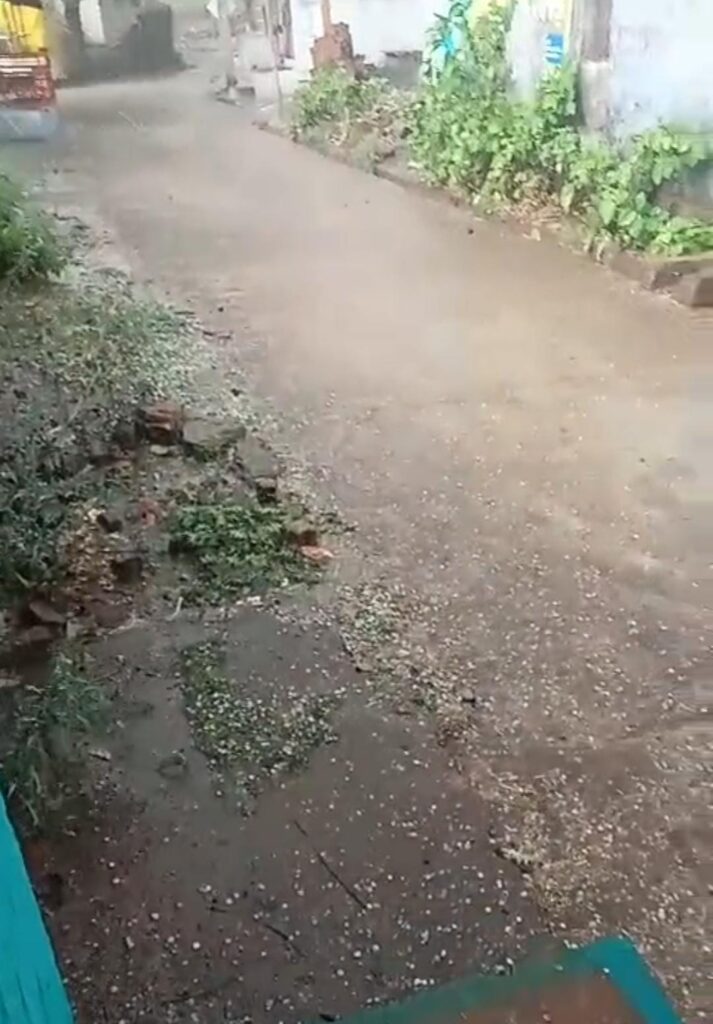 हरदा में बदला मौसम का मिज़ाज, अनेक क्षेत्र में रात को हुई बारिश के बाद हंडिया में दोपहर को हुई ओलावृष्टि 1 IMG 20260320 WA0498