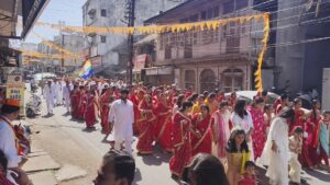 विश्व के सभी प्राणीयों के कल्याण की भावनाओं को लेकर जैन समाज ने मनाया भगवान महावीर स्वामी का जन्म कल्याण 4 IMG 20260330 100648