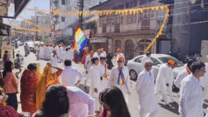 विश्व के सभी प्राणीयों के कल्याण की भावनाओं को लेकर जैन समाज ने मनाया भगवान महावीर स्वामी का जन्म कल्याण 5 IMG 20260330 100722