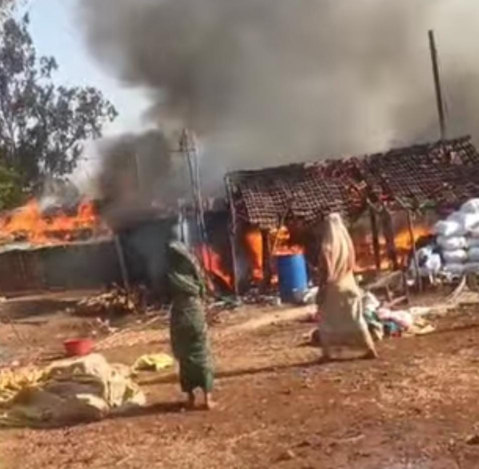 वनग्राम बडझिरी में भीषण आग से तबाही, 8 घर जलकर राख, ग्रामीण बेघर 1 IMG 20260411 WA0249